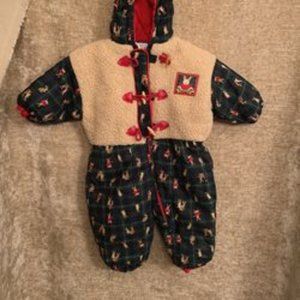 Vintage Tidykins Snowsuit 18’months